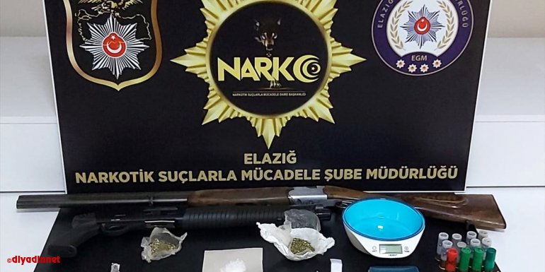 Elazığ'da uyuşturucu operasyonunda yakalanan 9 zanlıdan 4'ü tutuklandı