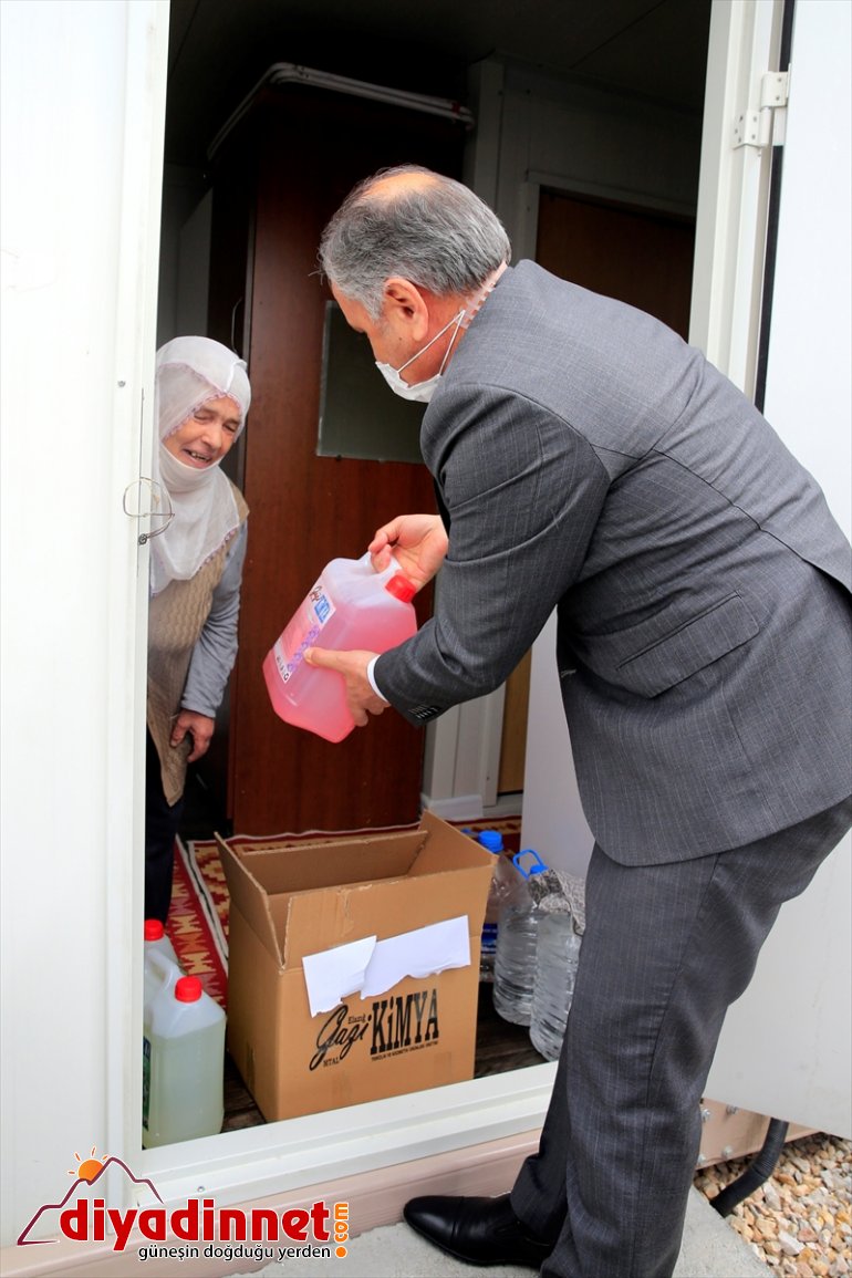 depremzedelere ton 5,5 yardımı Elazığ