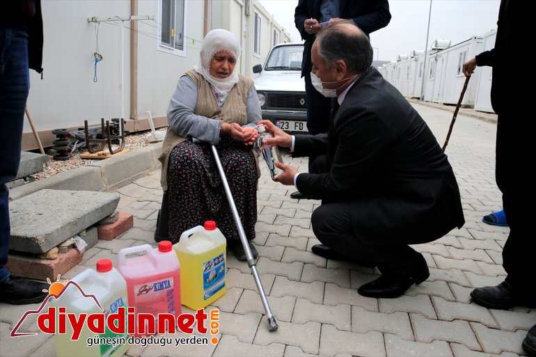 yardımı geçici yapıldı barınan ton hijyen Elazığ