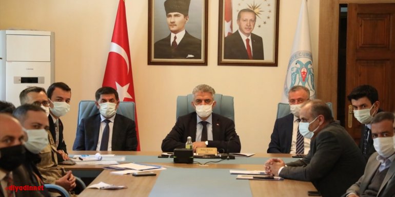 Erzincan'da İl Pandemi Kurulu toplantısı yapıldı