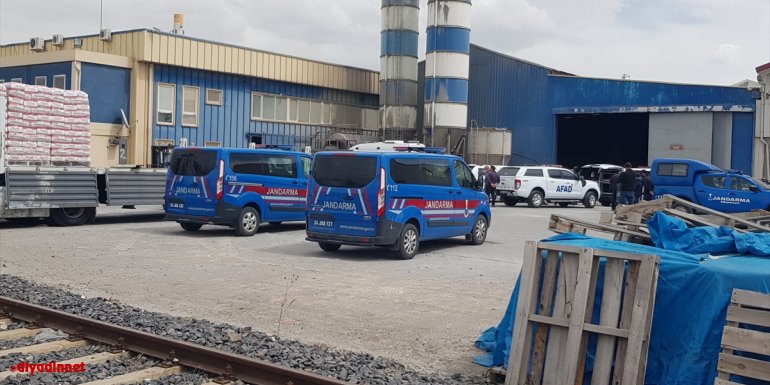 Erzincan'da iş kazasında bir işçi hayatını kaybetti