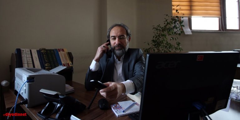 ERZURUM - Alo Fetva hattını arayanlar Kovid-19 salgını ve aşısını da soruyor1