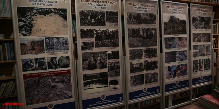 Erzurum'da ABD Başkanı Biden'ın 1915 olaylarını "soykırım" olarak nitelemesine tepki