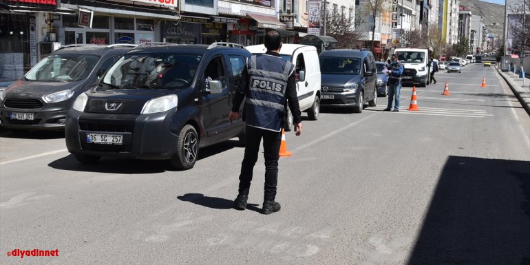 Erzurum, Erzincan, Kars, Ağrı, Iğdır, Tunceli ve Ardahan, sokağa çıkma kısıtlamasında sessizliğe büründü