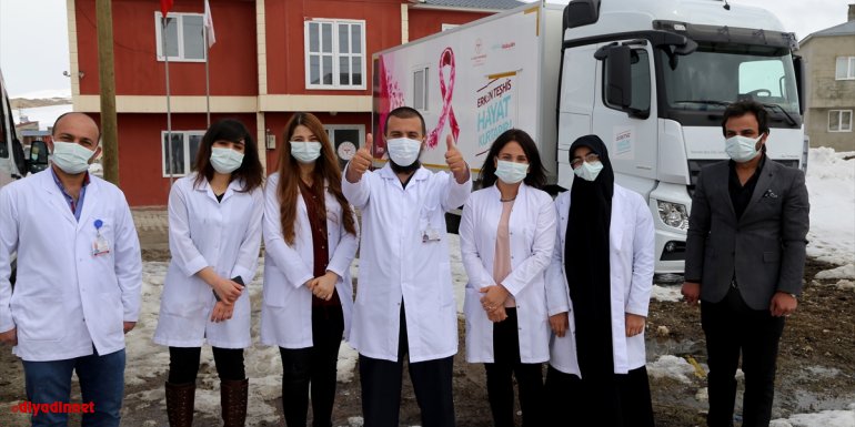 ERZURUM - Salgına karşı el ele veren doktor ve vatandaşlar 28 mahallede Kovid-19