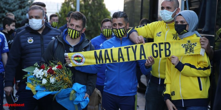 Fenerbahçe kafilesi Malatya'da
