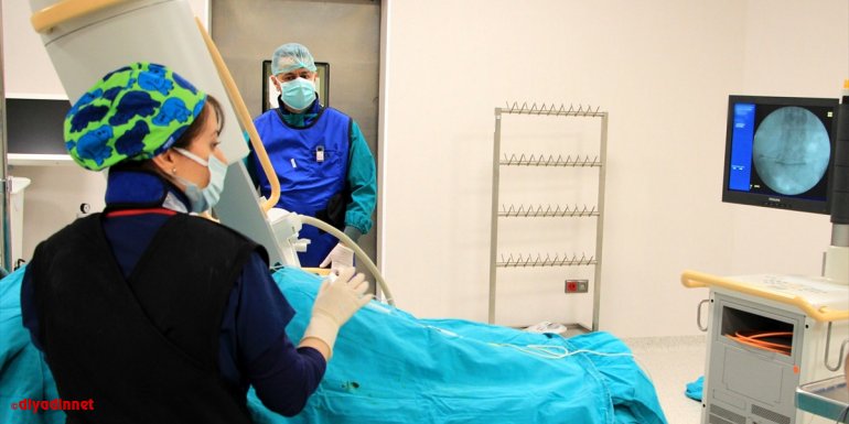 Fethi Sekin Şehir Hastanesinde ağrı şikayeti bulunan hastalara algoloji kliniğinde sağlık hizmeti