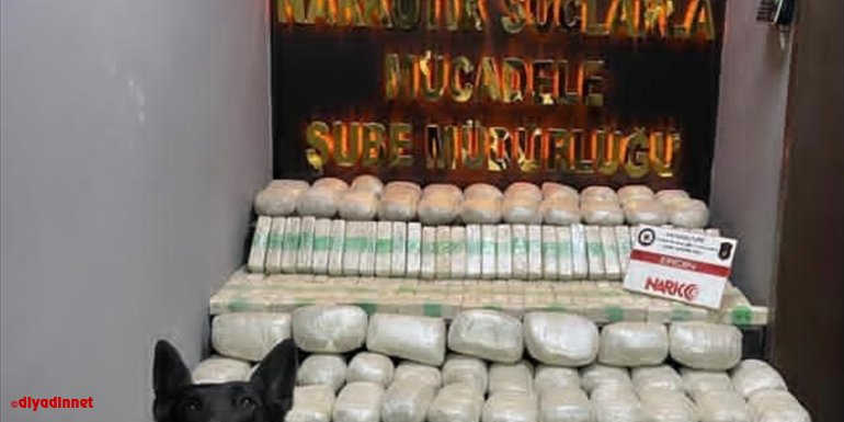 Hakkari'de 134 kilogram eroin ele geçirildi