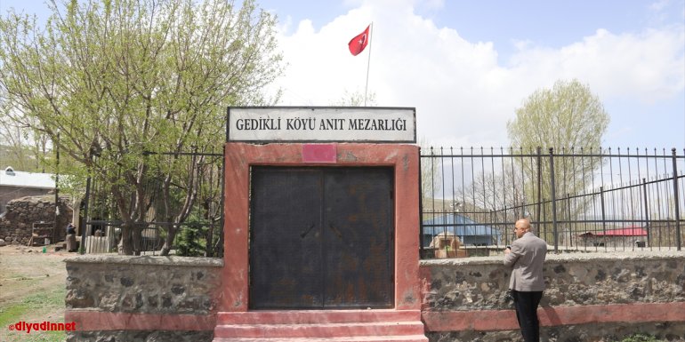 IĞDIR - Ermeni çetelerinin katliam yaptığı Gedikli