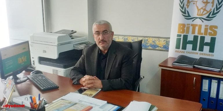 İHH Bitlis Şubesi ramazanda 3 bin aileye yardım kolisi ulaştıracak