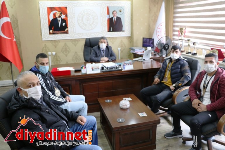 İl Müdürü Demir Başarılı Sporcuları Ağırladı2