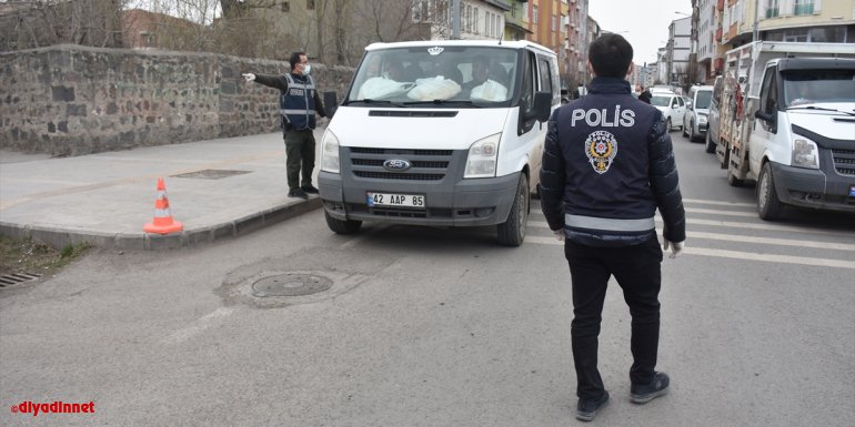 Kars'ta "dinamik denetim" kapsamında "şok" uygulama yapıldı