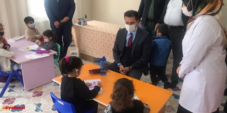 Kaymakam Mehmet İlidi, Kur'an kurslarını ziyaret etti