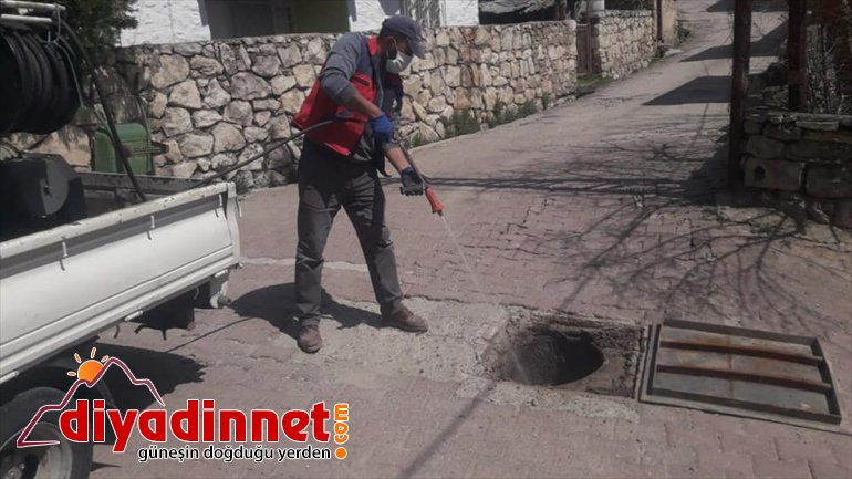 mücadele Belediyesi, başlattı çalışması haşere ile Keban 2