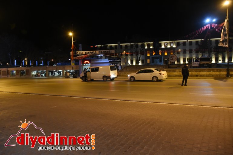 Sokağa çıkma kısıtlaması başladı KİLİS - 4