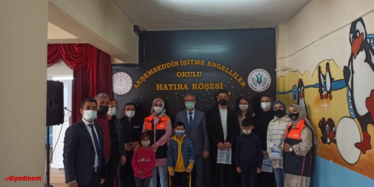 Malatya'da AFAD'dan işitme engelli öğrencilere afetlere hazırlık ve farkındalık eğitimi