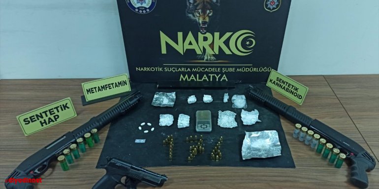 Malatya'da uyuşturucu operasyonunda 1 şüpheli yakalandı