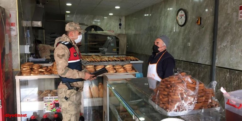 Malatya'da jandarma Kovid-19 denetimini sürdürdü