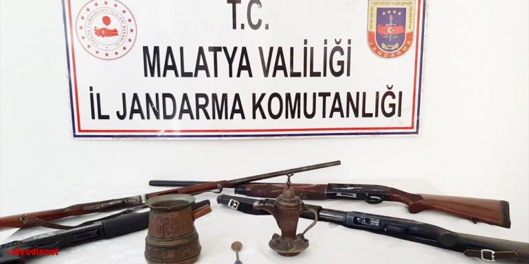 Malatya'da tarihi eser kaçakçılığı operasyonunda 2 şüpheli yakalandı