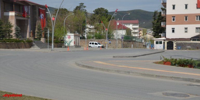 Van, Hakkari, Bitlis ve Muş, sokağa çıkma kısıtlamasıyla sessizliğe büründü