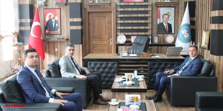 Muş Cumhuriyet Başsavcısı Yavuz, Korkut Belediye Başkanı Pekbay'ı ziyaret etti