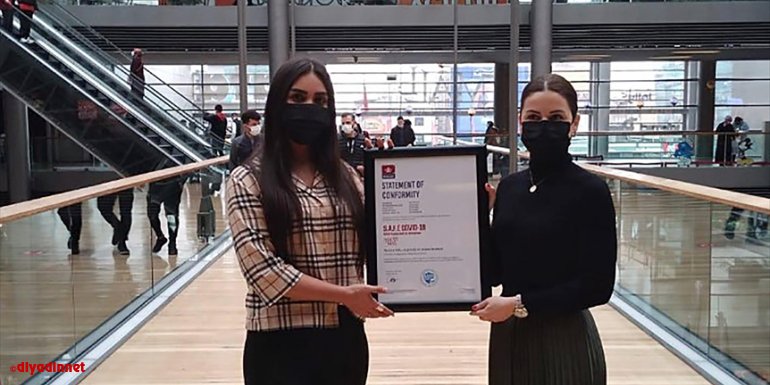 RoyalCert'ten Pelican Mall AVM'ye "salgına karşı güvenli alan belgesi"