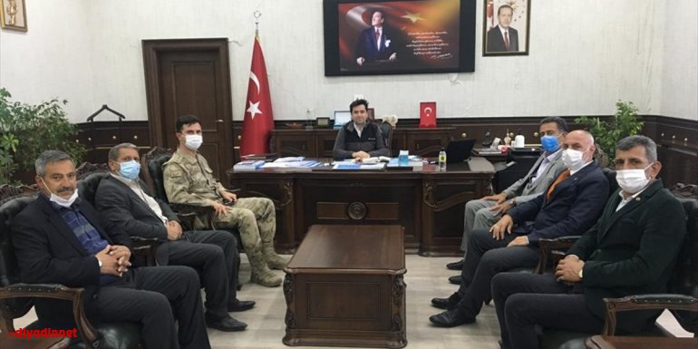 Sivrice Muhtarlar Derneği ilçede temaslarda bulundu1