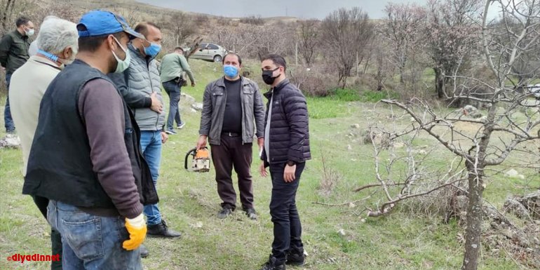 Tunceli'de yabani menengiçe aşılanacak Antep fıstığı köylünün gelir kapısı olacak