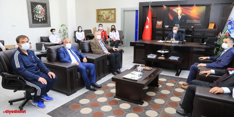 Türkiye Badminton Federasyonu Başkanı Murat Özmekik Malatya'da