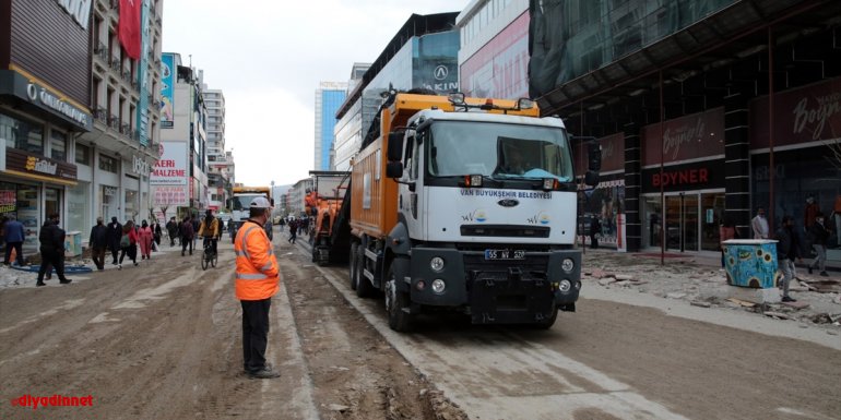 Van'da prestij cadde çalışmalarına başlandı