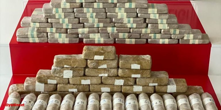 Van'ın İran sınırında 51 kilogram eroin ele geçirildi