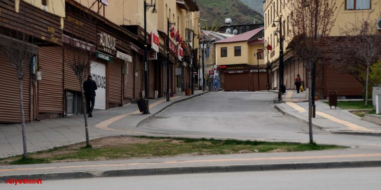 Van, Muş, Bitlis ve Hakkari'de sokağa çıkma kısıtlamasına uyuluyor