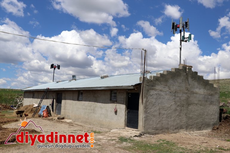 kendi köyüne üretti Ağrı