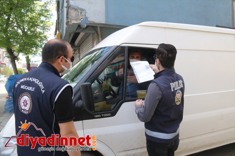 Ağrı da bayram arifesinde Kovid tedbirleri denetlendi7