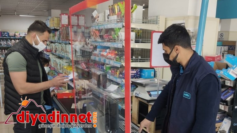 Ağrı da bayram arifesinde Kovid tedbirleri denetlendi8