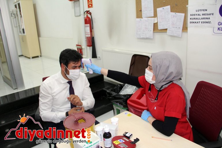 Ağrı da Kızılay a kan bağışı kampanyası düzenlendi3