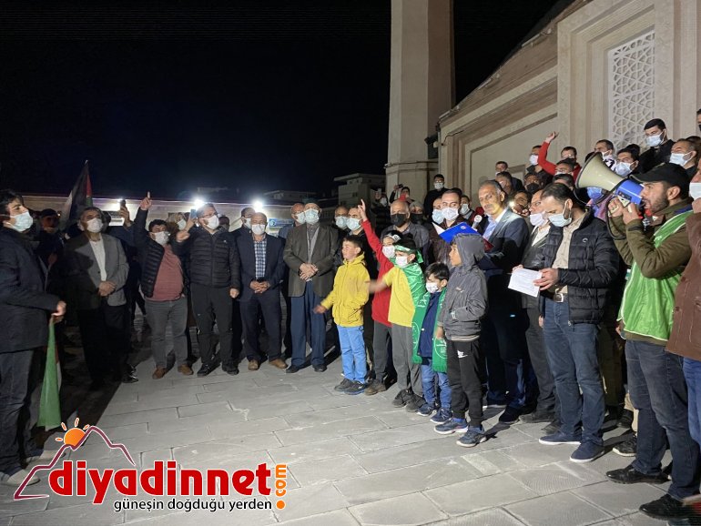 Ağrı daki STK lardan İsrail e tepki4