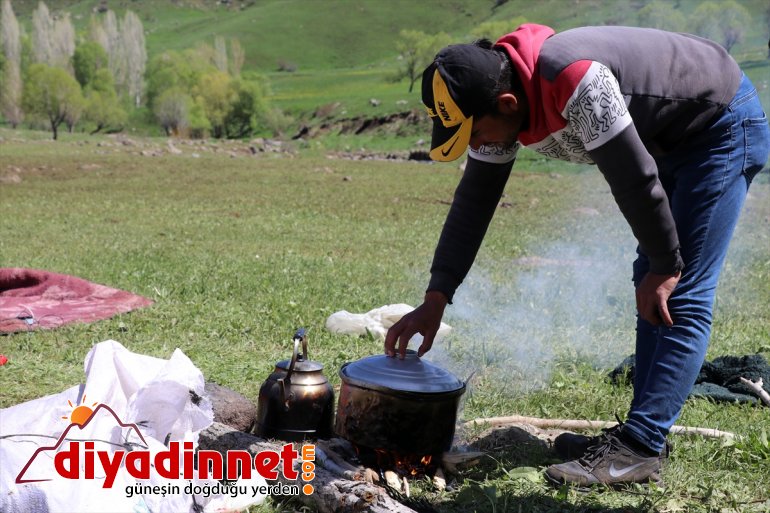 başlıyor AĞRI çobanları mesailerine canlandığı zorlu Ağrı