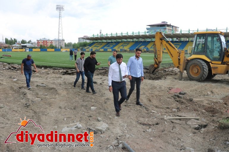 Ağrı Şehir Stadyumunun Tartan Pisti Yenileniyor3