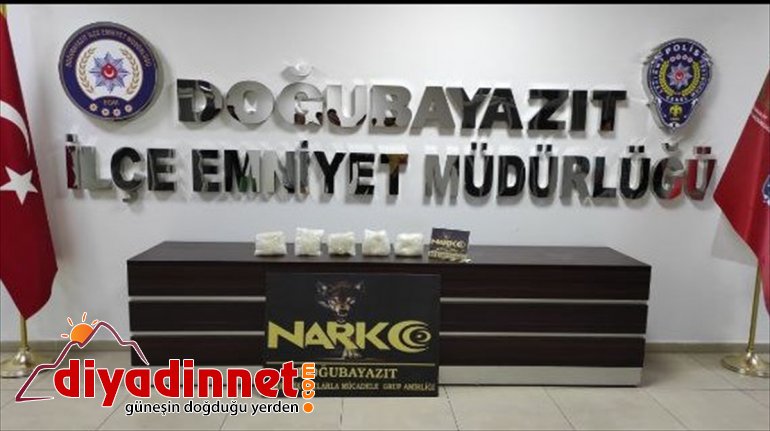 Ağrı'da bir tırın dorsesinde 5 kilo 16 gram metamfetamin ele geçirildi