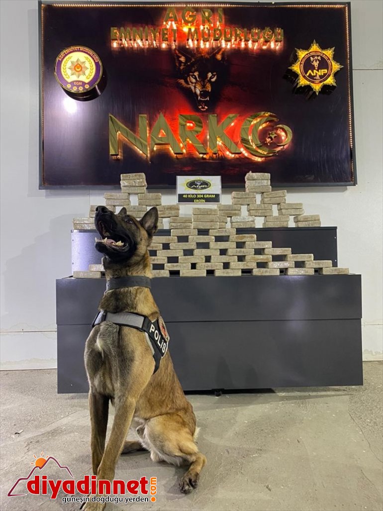 eroin aracında kilo geçirildi kargo 304 40 bir gram Ağrı