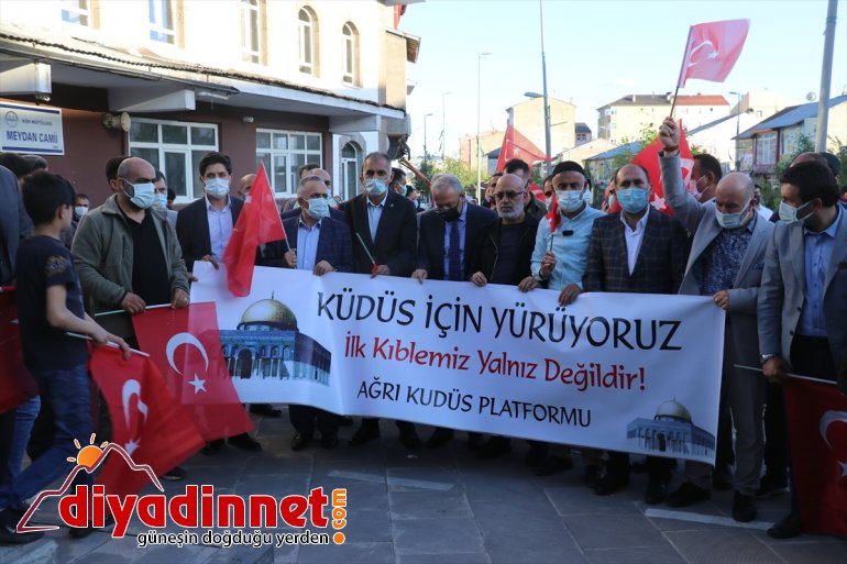 saldırıları protesto Ağrı