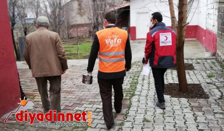 Vefa Destek grubu karşılıyor ihtiyaçlarını Sosyal Ağrı