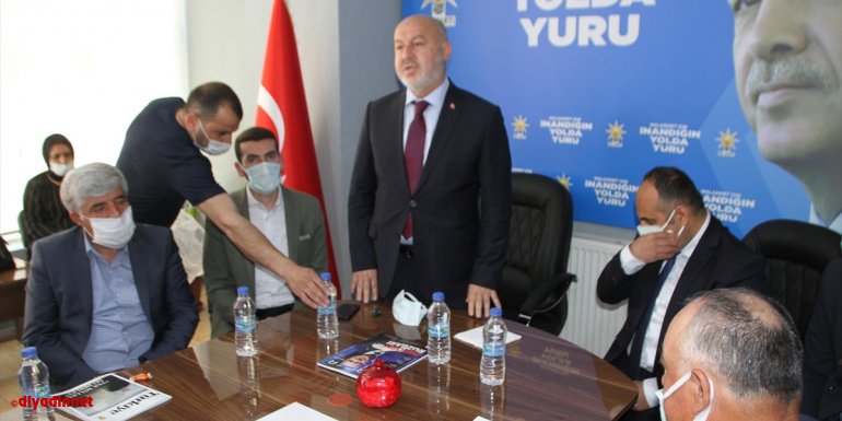 AK Parti Muş İl Başkanı Avcı, Malazgirt ilçesinde incelemelerde bulundu