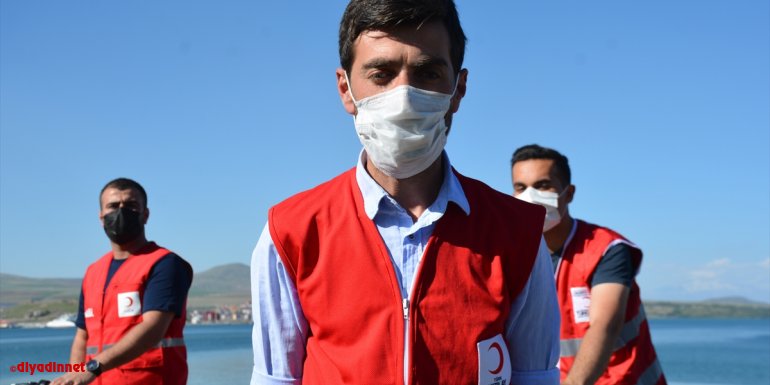 Türk Kızılay Bitlis Şubesi gönüllüleri bisiklet etkinliği düzenledi