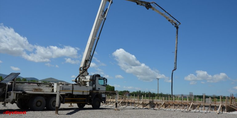 Bulanık'ta caminin temeli atıldı