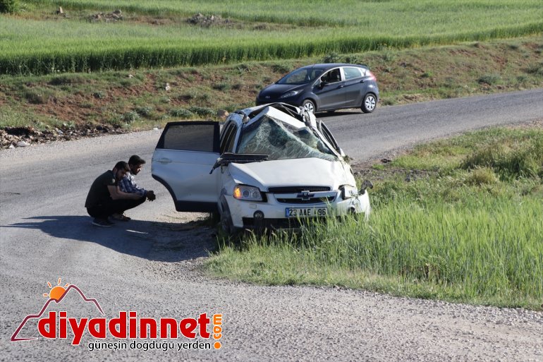 3 - ELAZIĞ yaralandı kişi cipteki Devrilen 3