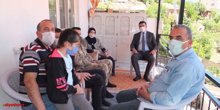 Keban'da şehit aileleri ve gazilere ziyaret