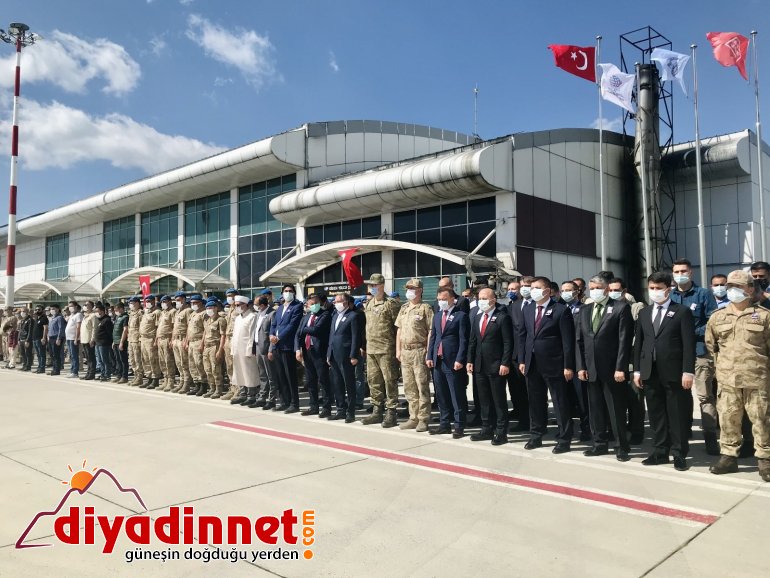 Eren Operasyonunda şehit olan Jandarma Uzman Çavuş Hüseyin Keleş in cenazesi Ankara ya gönderildi6