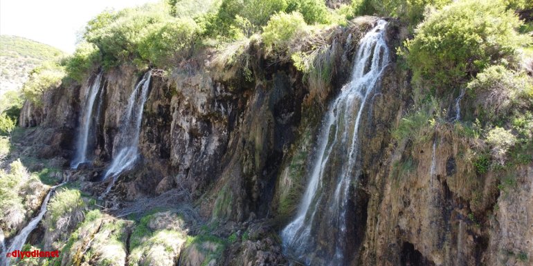 Girlevik Şelalesi'nde "tam kapanma" sürecinde kuş cıvıltıları ve su sesi yankılanıyor